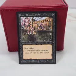 1 BANNED MTG Stone - Throwing Devils (Dark) | Arabian Nights | 1993 | NM - Image 1