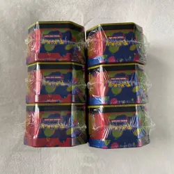 6x Pokemon TCG Mega Charizard X and Y Tins - Brand New & Sealed ✅ - Image 3