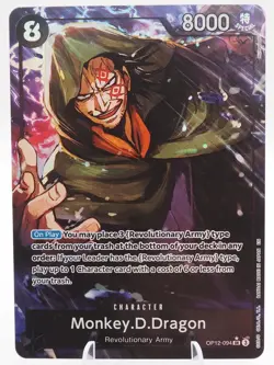 Monkey D Dragon OP12-094 SR Alt Art | One Piece TCG Card Game English - Image 1