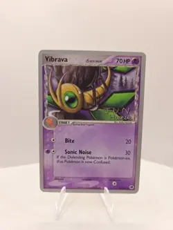 Pokemon Card Vibrava World Championships 2007 Rare 42/101 Near Mint - Image 1