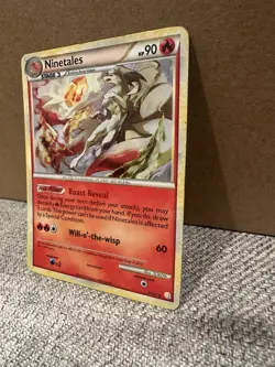 Ninetales - 7/123 - Pokemon Heart Gold Soul Silver Holo Card MP/HP. See Pics - Image 3