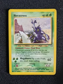 Heracross Pokemon Neo Genesis 6/111 - LP - Image 1
