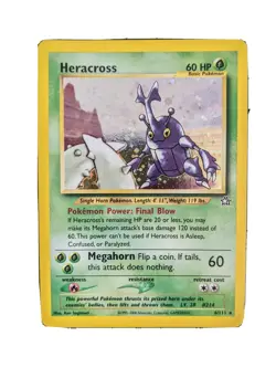 Heracross Pokemon Neo Genesis 6/111 - LP - Image 2