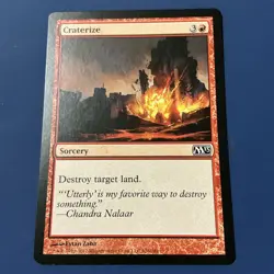 Craterize - Magic 2013 Core Set M13 - Magic the Gathering MTG Nice! - Image 2