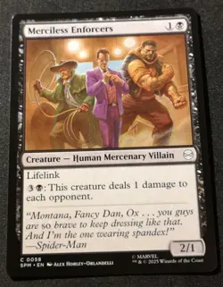 Merciless Enforcers X2 - SPM - MTG - EN - NM - 0058 - Image 1