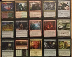 Budget Casual MTG Commander Deck Black Red Green Land With Soul Of Windgrace - Image 2