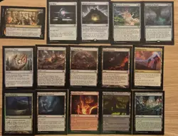 Budget Casual MTG Commander Deck Black Red Green Land With Soul Of Windgrace - Image 4