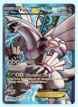 Palkia EX Full Art 100/101 Holo Plasma Blast B&W 2013 Pokemon Card - Image 1