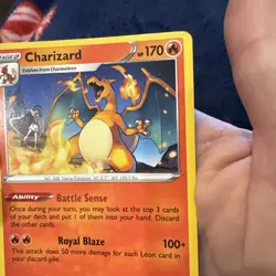 Pokemon Charizard Stage 2 promo 2024 Card 001/015 Exc Condition - Image 4