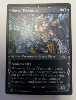 Covert Technician (Showcase) Kamigawa: Neon Dynasty - MTG - Image 1