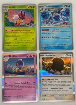 Pokemon Stellar Crown - Build & Battle Black Star Promo Cards - Full Set - Image 1