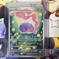Pokemon TCG Musharna Black Bolt Holo Card 117/086 SV Near Mint - Image 1