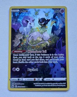Mew Crown Zenith Galarian Gallery GG10/GG70 Holo Rare Pokemon Card - Image 1