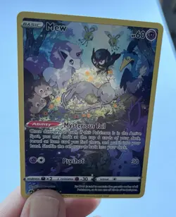 Mew Crown Zenith Galarian Gallery GG10/GG70 Holo Rare Pokemon Card - Image 3