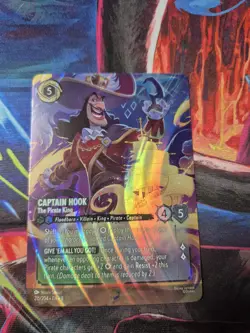 Captain Hook - The Pirate King (Enchanted) 215/204 Reign of Jafar Holo - Image 1