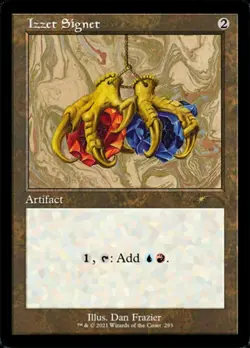 Izzet Signet - Foil Etched x1 - Secret Lair Drop Series - NM-Mint, English - Sec - Image 1