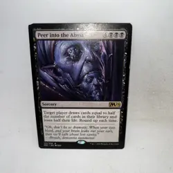Peer into the Abyss 117 Promo Promo Pack: Core Set 2021 Magic: The Gathering HP - Image 1