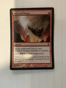 infernal Plunge -Innistrad -Foil NM-LP / MTG - Image 1