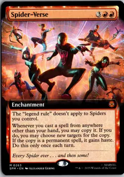 Spider-Verse (Extended Art) 263 Marvel's Spider-Man Magic: The Gathering NM - Image 1