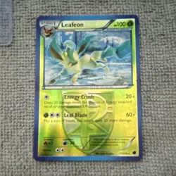 Pokemon Leafeon Plasma Freeze Reverse Holo Rare - Stage 1, 100 HP, 2013 - Image 1