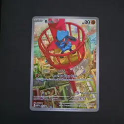 Riolu - 010 (Pokemon Center Exclusive) 010 Me: Mega Evolution Promo Holo - Image 1