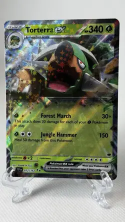 Torterra ex - 012/162 - SV05: Temporal Forces (TEF) Pokemon TCG (NM) - Image 2