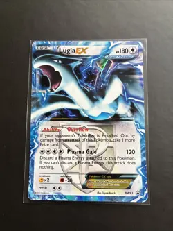 Pokemon Lugia EX TCG Black White BW83 Holo Black Star Promo MP - Image 1