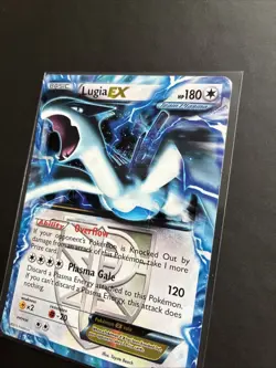 Pokemon Lugia EX TCG Black White BW83 Holo Black Star Promo MP - Image 4