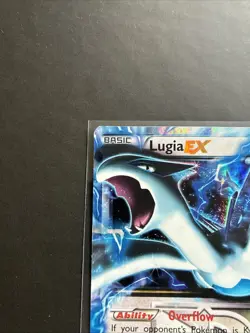 Pokemon Lugia EX TCG Black White BW83 Holo Black Star Promo MP - Image 5