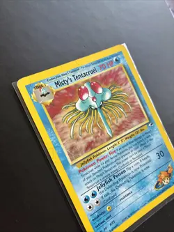 Pokemon TCG Misty's Tentacruel Gym Heroes 10/132 Holo Rare HP - Image 4