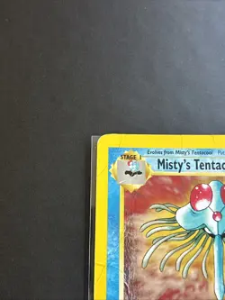 Pokemon TCG Misty's Tentacruel Gym Heroes 10/132 Holo Rare HP - Image 5