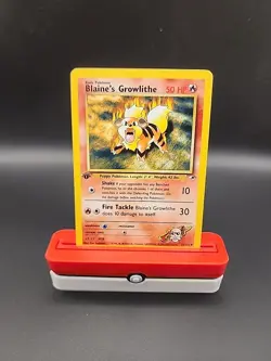 Pokemon TCG Blaine's Growlithe Gym Heroes 35/132 Regular 1st Edition Uncommon🔥 - Image 1