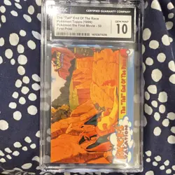 CGC 10 1999 Topps The "Tail" End Of The Race #50 First Print - Image 1