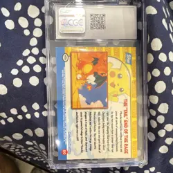 CGC 10 1999 Topps The "Tail" End Of The Race #50 First Print - Image 2