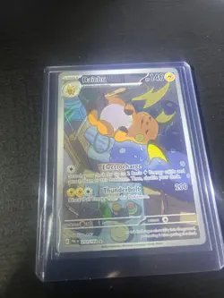 Pokemon TCG Raichu Illustration Rare Paldea Evolved 211/193 LP - Image 1