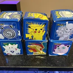 Nintendo Pokemon 1999 Limited Edition Burger King 23k Gold Plated COMPLETE SET - Image 1