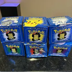 Nintendo Pokemon 1999 Limited Edition Burger King 23k Gold Plated COMPLETE SET - Image 2