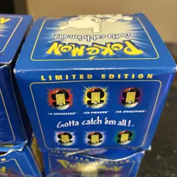 Nintendo Pokemon 1999 Limited Edition Burger King 23k Gold Plated COMPLETE SET - Image 3