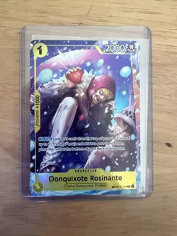 One Piece TCG Donquixote Rosinante OP12-108 TR Treasure The Azure Sea's Alt Art - Image 1