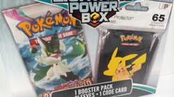 Pokemon Lightning Power Box 1 Booster pack 1 Code Card & 1 set of 65ct Sleeves - Image 2