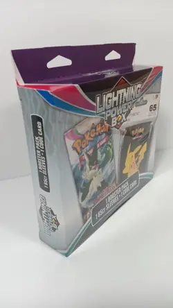 Pokemon Lightning Power Box 1 Booster pack 1 Code Card & 1 set of 65ct Sleeves - Image 4