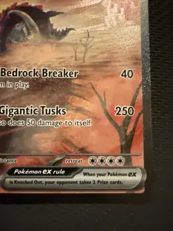 Great Tusk ex 246/198 Special Illustration Holo Scarlet & Violet Pokemon Card - Image 4