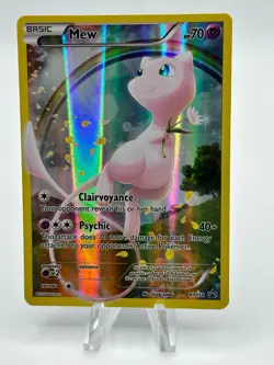 Pokemon TCG Mew XY110 - XY Black Star Promo 2016 Holo Foil Full Art - Image 1