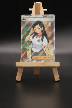 Eri 136/131 Holo Ultra Rare Prismatic Evolutions Pokemon TCG - Image 1
