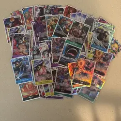 One Piece TCG Lot of 25 Super Rare English Cards NM/M - Image 2