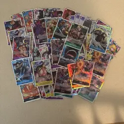 One Piece TCG Lot of 25 Super Rare English Cards NM/M - Image 5