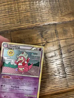 Slowking 12/123 Holo Rare Raw Pokemon HeartGold & SoulSilver Card Lp - Image 2