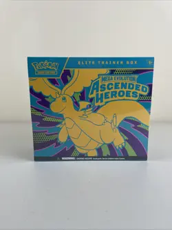 Pokemon TCG Ascended Heroes Elite Trainer Box ETB SEALED(minor packaging damage) - Image 1