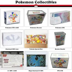 Pokemon Mega Evolution Ascended Heroe Elite Trainer Acrylic Display Storage Case - Image 4