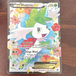 Pokemon TCG Shaymin EX Full Art Holo Ultra Rare RC21/RC25 English 2013 MP/HP - Image 1